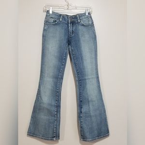 Womens Tilt Flare Jeans